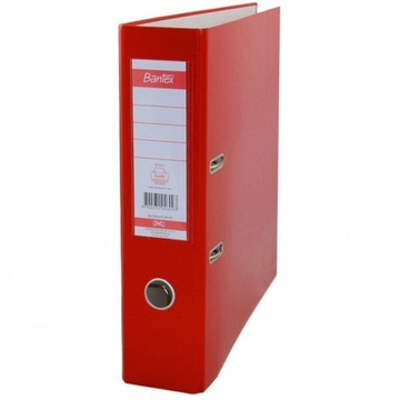 Segregator Bantex A4 XXL, 80 mm, czerwony