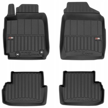 Koberce Gumové Stěrače Toyota Celica 7 1999-2005 Korytka 3D