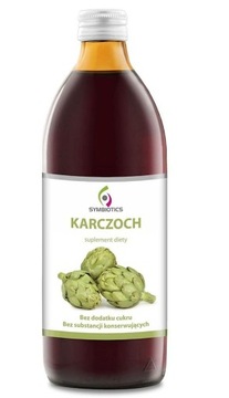 Sok z karczocha 1000ml 1l NATURALNY bez cukru