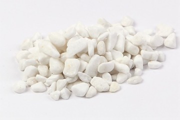 Thassos otoczak śnieżnobiały kamień 1cm -24,5 kg