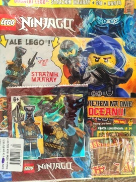 Lego ninjago magazyn 4/23 + Strażnik Maaray + Sai
