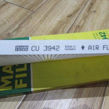 Mann-Filter CU 3942 Фильтр салона