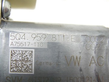 MOTOREK OKNO 5Q4959811E VW PASSAT B8 PRAVÝ ZADNÍ ORIGINÁLNÍ