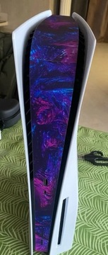 Декоративная защитная наклейка для PlayStation 5 techno PS5 Cosmo Purple