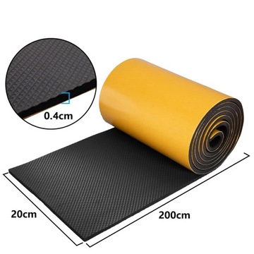 ЗАЩИТА СТЕН ГАРАЖА, 2 ШТ., ЗАЩИТА КРАЯ ДВЕРИ ИЗ САМОКЛЕЯЩЕЙСЯ ПЕНЫ ЭВА