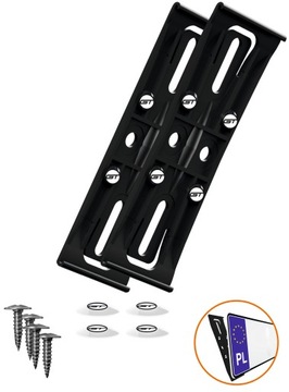 Безрамочное крепление номерного знака Рамка FrameX, 2 комплекта.