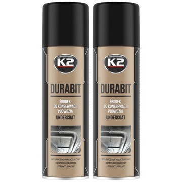 ŚRODEK KONSERWACJI PODWOZIA 500ML K2 DURABIT x2