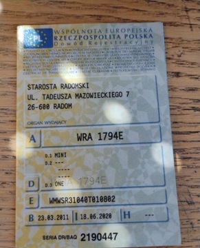 Mini One II 2011 MINI ONE 2011r, 1.6 Benzyna LPG. Lekko uszkodzony lewy bok. Jezdzi 1.6, zdjęcie 27