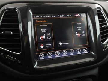 Jeep Compass II SUV Plug-In 1.3 T4 240KM 2020 Jeep Compass Trailhawk PHEV 4xe skóra panorama, zdjęcie 25