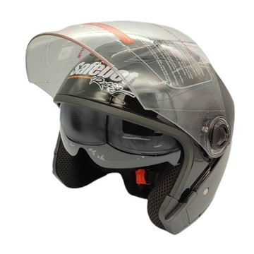 KASK MOTOCYKLOWY NA SKUTER OTWARTY + BLENDA L