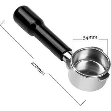 ПОРТФИЛЬТР ДЛЯ КОФЕ СО СЪЕМНОЙ РУЧКОЙ ДЛЯ КОРЗИНЫ ДЛЯ ФИЛЬТРОВ 54 ММ