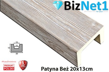 Belka Belki rustykalne dekoracyjna Modern 20x13 3M