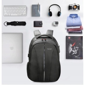 Рюкзак для ноутбука с 17 USB-портами, водонепроницаемый городской школьный рюкзак для путешествий