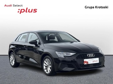 Audi A3 8Y Sportback 2.0 30 TDI 116KM 2022 Audi A3 Sportback Sportback 30 TDI 116KM, salon PL, zdjęcie 7