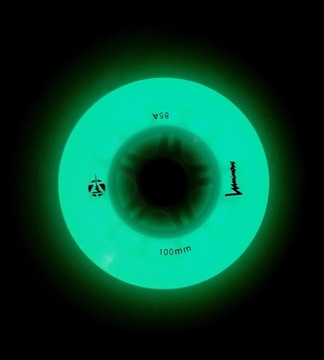 ФЛУОРЕСЦЕНТНЫЕ КОЛЕСА LUMINOUS WHITE GLOW 84MM ДЛЯ РОЛИКОВ