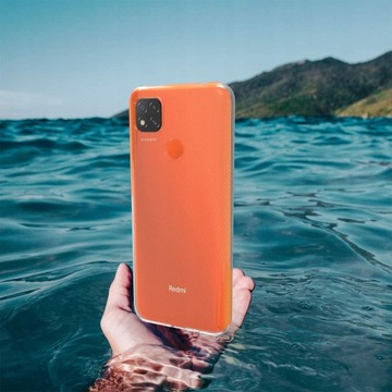 ЧЕХОЛ ДЛЯ XIAOMI REDMI 9C ПРОЗРАЧНЫЙ SLIM + СТЕКЛО