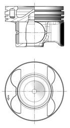 KOLBENSCHMIDT 41079600 PÍST