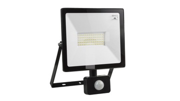 Naświetlacz LEDz czujnikiem ruchu Maclean, slim 50W, 4000lm, barwa ciepła