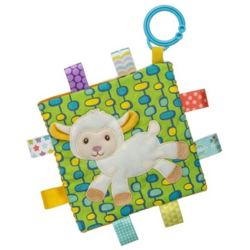 Mary meyer 40034 toy з baby paper+пищалка, sherbet lamb