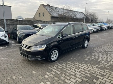 Volkswagen Sharan II Van Facelifting 2.0 TDI SCR 150KM 2015 Volkswagen Sharan DSG Klimatronik Parktronik 7os.