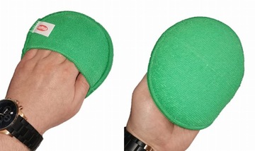 Zestaw Wosk Kredka Pasta Ścierka Aplikator SREBRNY