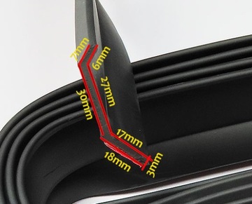 РЕЗИНОВЫЙ БАМПЕР ПРЕМИУМ, СПОЙЛЕР, КРЫШКА