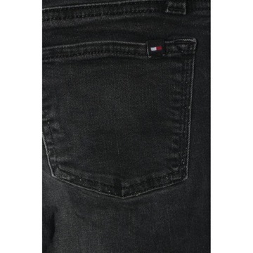 TOMMY HILFIGER Jeansy rurki Rozm. EU 34 czarny