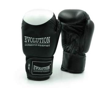 RĘKAWICE BOKSERSKIE EVOLUTION SKÓRA NATURALNA 14OZ