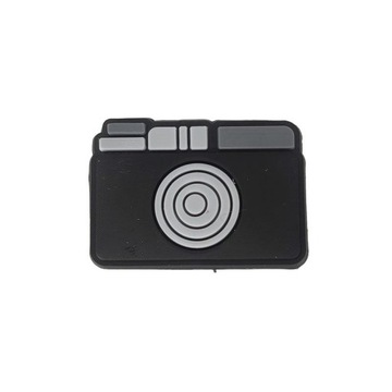 Gumowa Łatka Emblemat Ozdoba Do Kroksów Przypinka Do Butów Camping Camera
