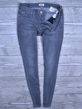 TOMMY HILFIGER Mid Rise Skinny Jeansy W28 L34