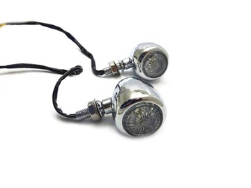 KIERUNKOWSKAZY (CH-3021-2) LED CHROM METALOWE
