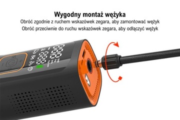 Электрический автомобильный насос, велосипедный насос REEG Air pump PRO