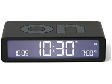 Budzik LEXON Flip Classic Czarny