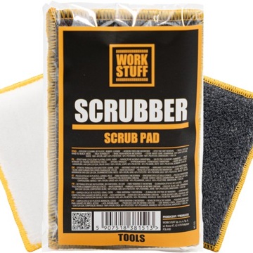 WORK STUFF Scrubber Скруббер с двусторонней щетиной для внутренней уборки