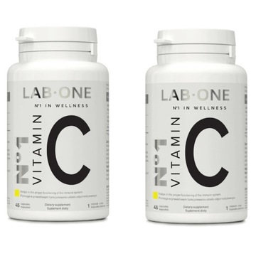 LAB ONE 2X VITAMIN C 1000mg 90k WITAMINA ODPORNOŚĆ