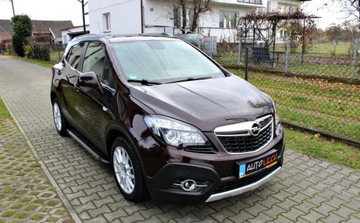 Opel Mokka I SUV 1.4 Turbo ECOTEC 140KM 2014 Opel Mokka 1.4i Bi-Xenony Led Navi Kamera cofania Gwarancja 1 rok w cenie, zdjęcie 2