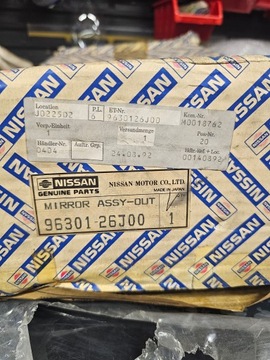 NISSAN PATROL Y60 ZRCÁTKO ELEKTRICKÉ PRAVÉ 3PIN 96301-26J00