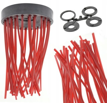 GŁOWICA ŻYŁKOWA NYLONOWA SZCZOTKA DO KOS CZYSZCZENIA KOSTKI 20MM / 25,4MM
