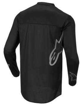 Koszulka off road ALPINESTARS MX FLUID GRAPHITE czarna XL