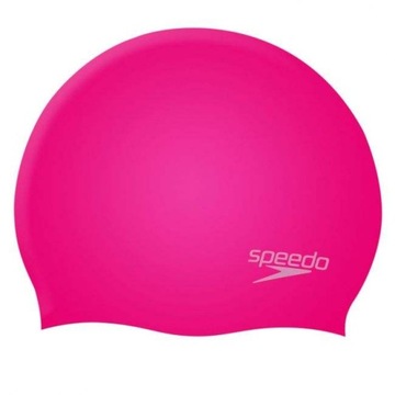 Czepek pływacki dla dzieci Silikon Speedo róże i fiolety