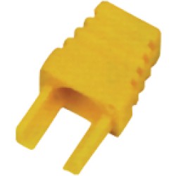 Osłona wtyku wewnętrza RJ45 50szt żółta