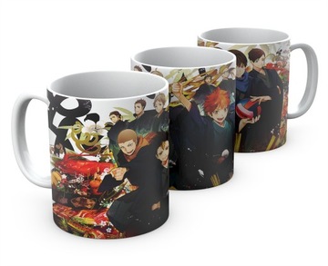 KUBEK 330ml manga anime Haikyu!! + imię