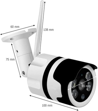 Пулевая камера наблюдения (пуля) IP Denver IOC-232 2 Мп Outdoor WIFI