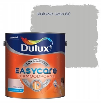 FARBA DULUX EASYCARE STALOWA SZAROŚĆ 2,5L