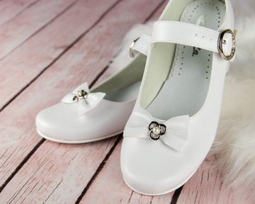 Туфли для причастия для девочек KBD-811 - Размер: 36 -