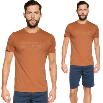 HENDERSON* Piżama męska PRESS 39739 k/r *L*22X