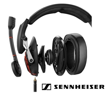 ИГРОВЫЕ НАУШНИКИ SENNHEISER EPOS GSP 600 +GSA 505 +GSA 506 PS5 XBOX X/S ПК