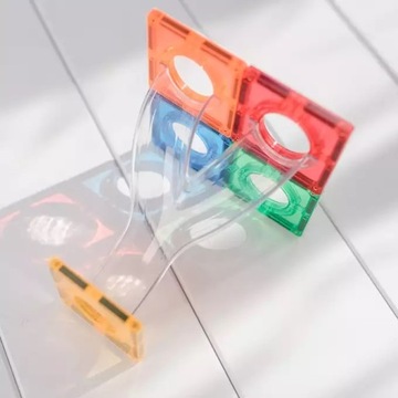 МАГНИТНЫЕ БЛОКИ CONNETIX BALL RUN RADING TRACK 92 ЭЛЕМЕНТА