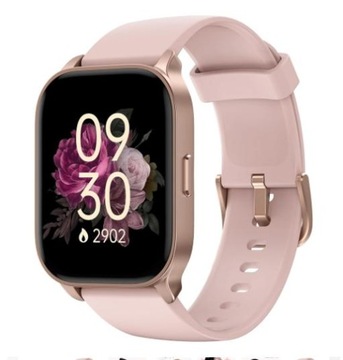 SMARTWATCH ZEGAREK MENU DAMSKI ROZMOWY GRY POLSKIE SMS 2 PASKI SMART WATCH