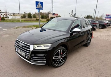 Audi Q5 II SQ5 3.0 TFSI 354KM 2017 Audi SQ5 3.0 354PS Panorama dach BO 52.000 km 3.0 Benzyna 354KM